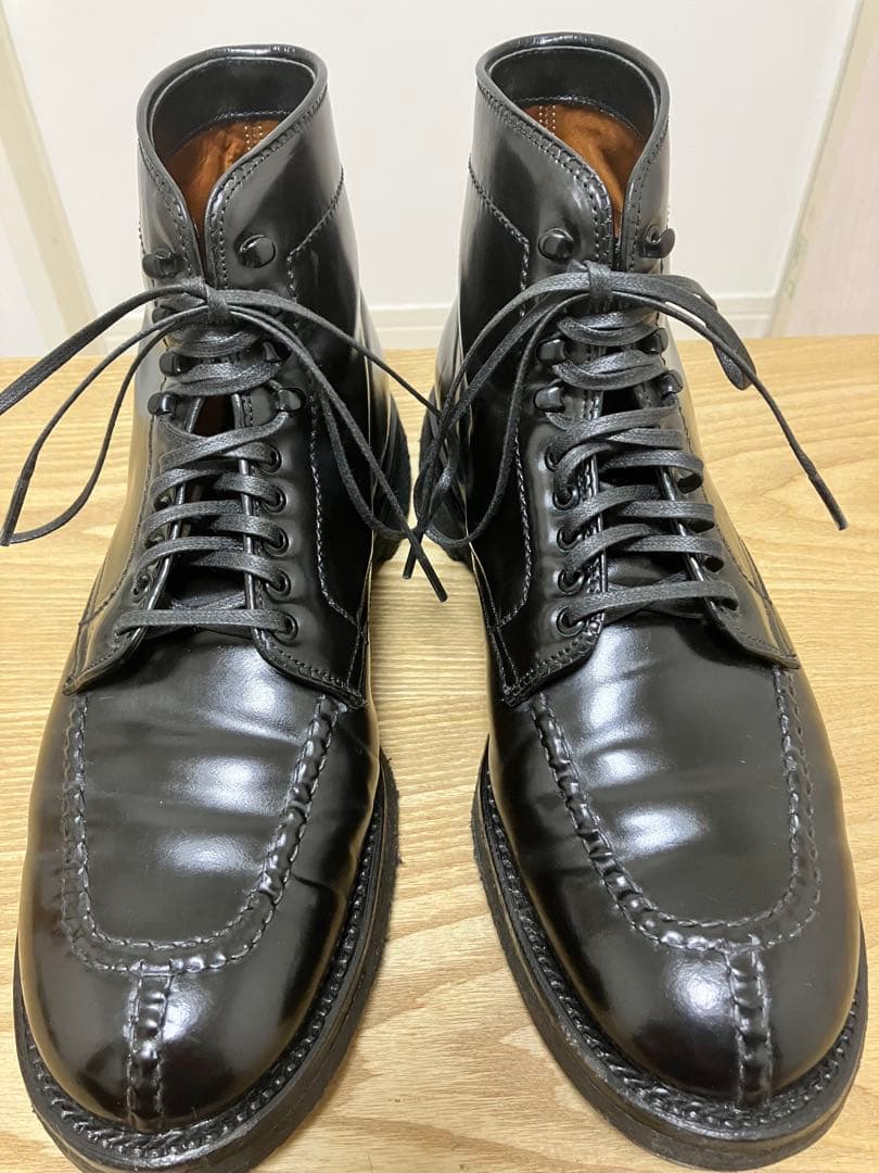 h*k様 Alden タンカーブーツ7.5D 4545H コードヴァン