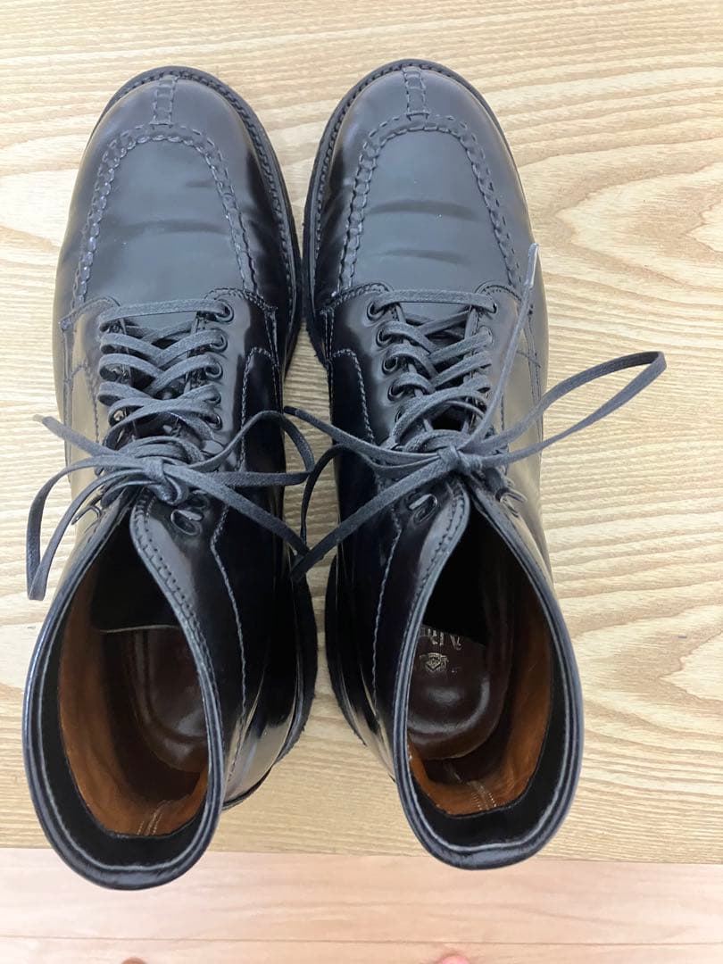 h*k様 Alden タンカーブーツ7.5D 4545H コードヴァン