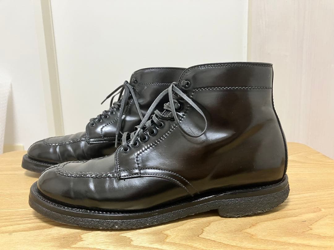 h*k様 Alden タンカーブーツ7.5D 4545H コードヴァン