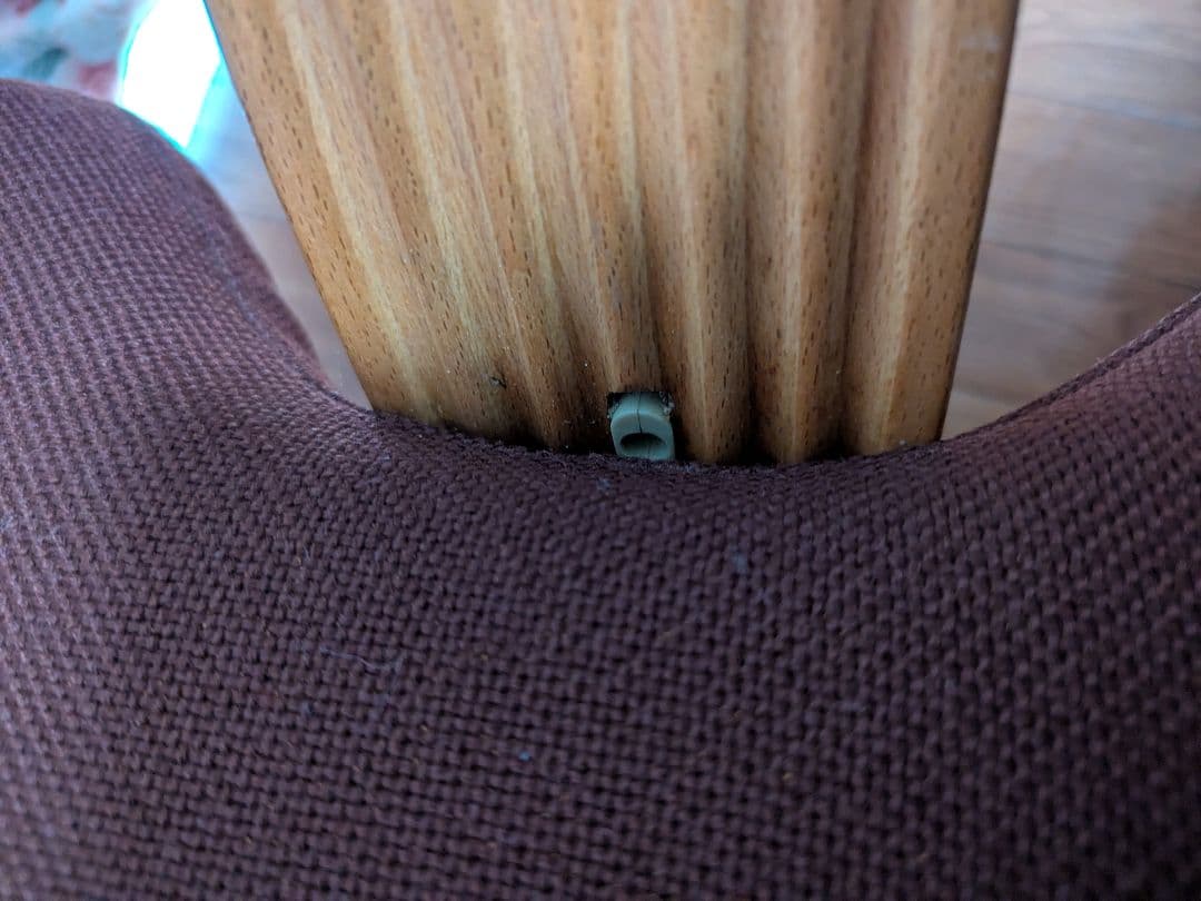 Rybo リボ社 純正撥水替えカバー付　バランスイージー バランスチェア 茶色