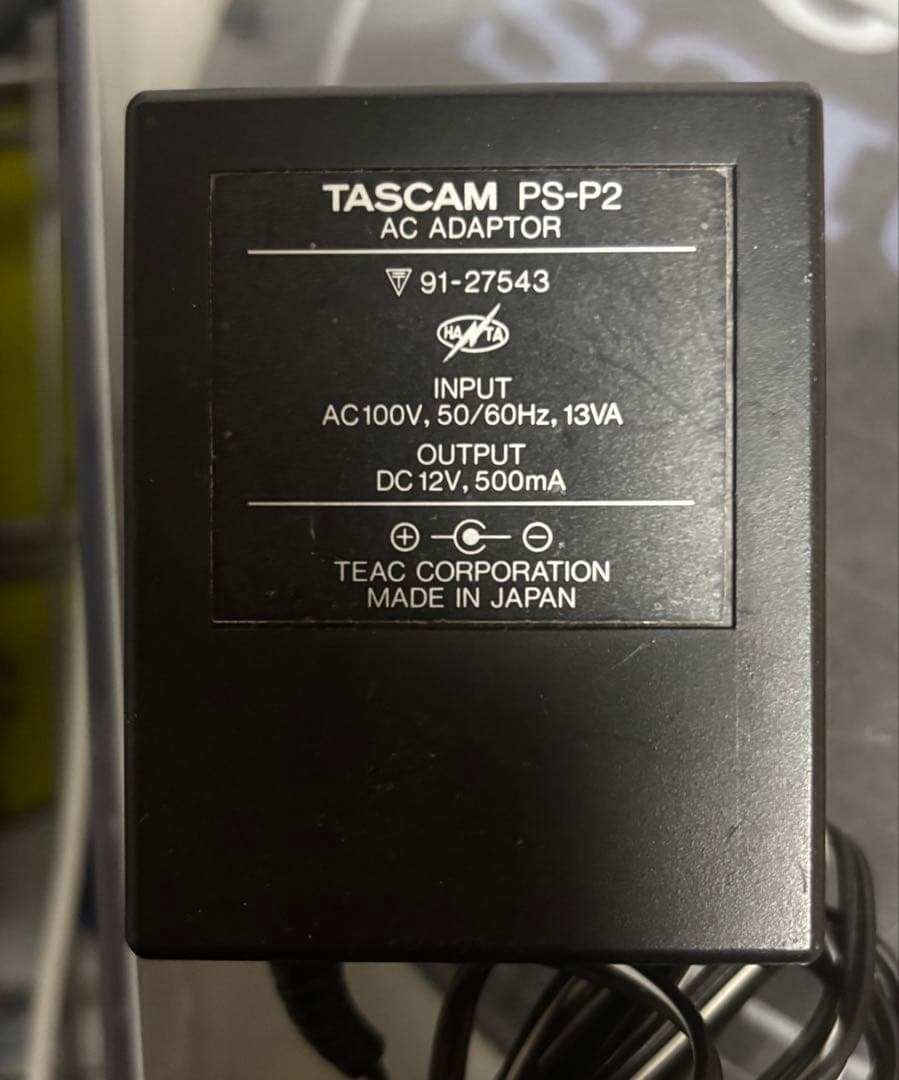 TASCAM PORTA 02 mkII マルチトラックレコーダー