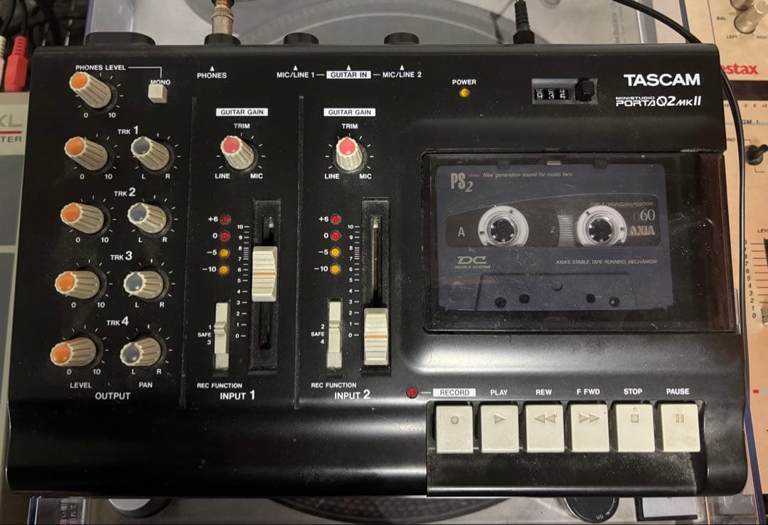 TASCAM PORTA 02 mkII マルチトラックレコーダー