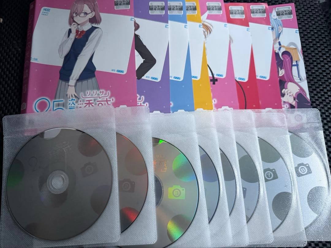 2.5次元の誘惑（リリサ） DVD 全8巻