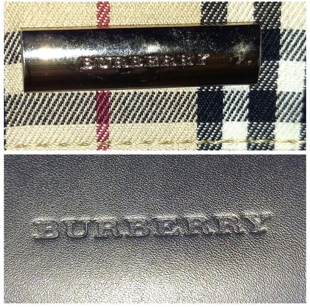 ✨美品✨BURBERRY バーバリー ハンドバッグ レザー ノバチェック A４