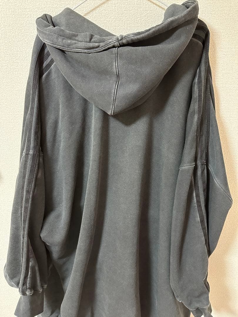 Adidasシーズン2ウォッシュド ダブルジップパーカー