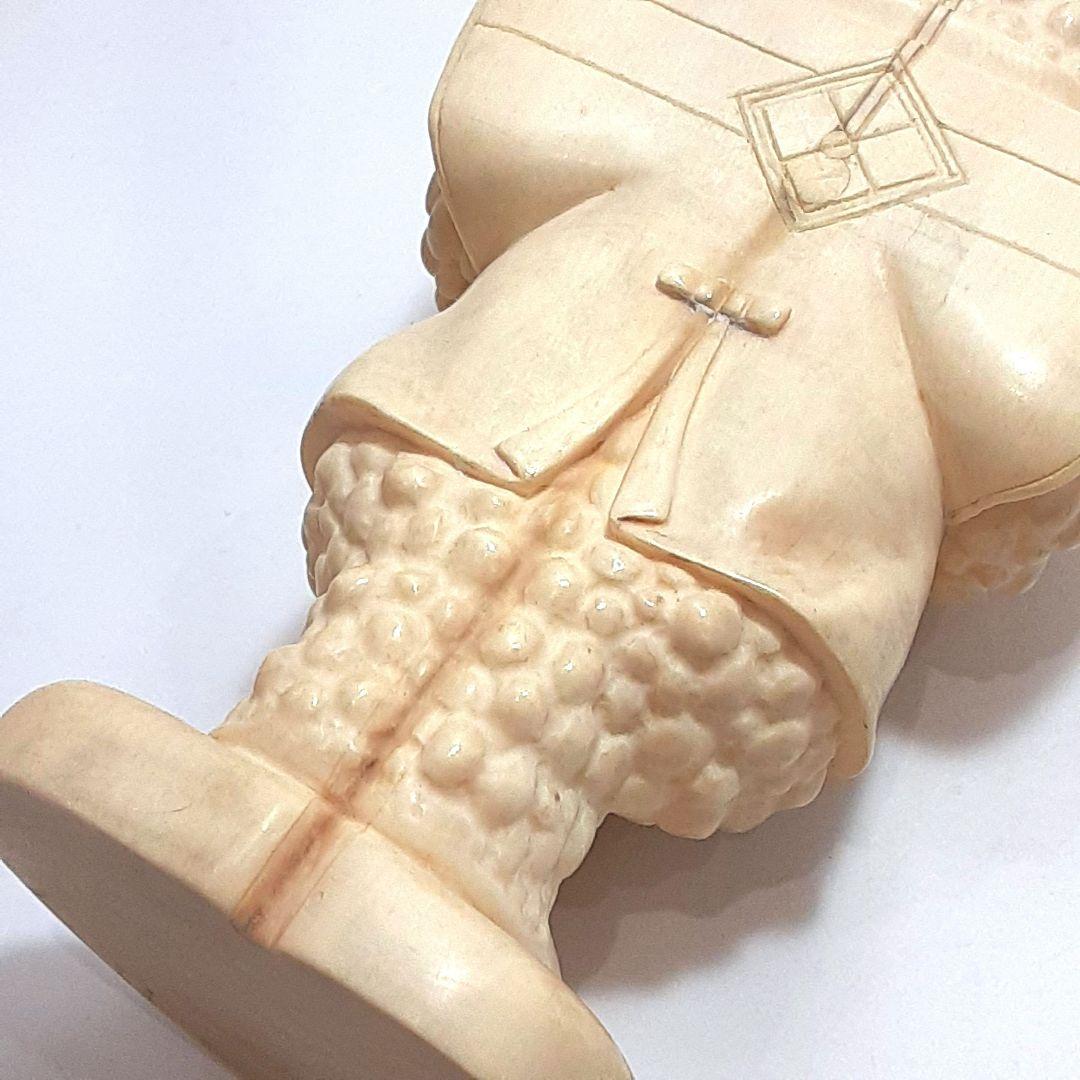 Y1238 極上 細密彫刻 カエル チェス駒 32体 総重量2087g