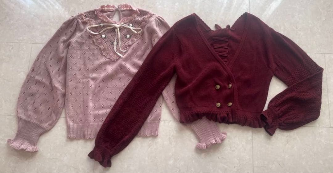 美品【axes femme】コート/スカート/ニット/靴/バッグ 11点