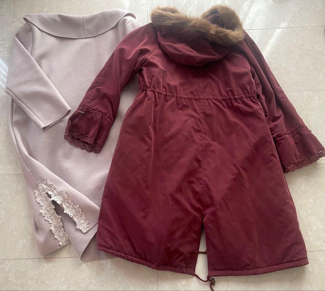 美品【axes femme】コート/スカート/ニット/靴/バッグ 11点