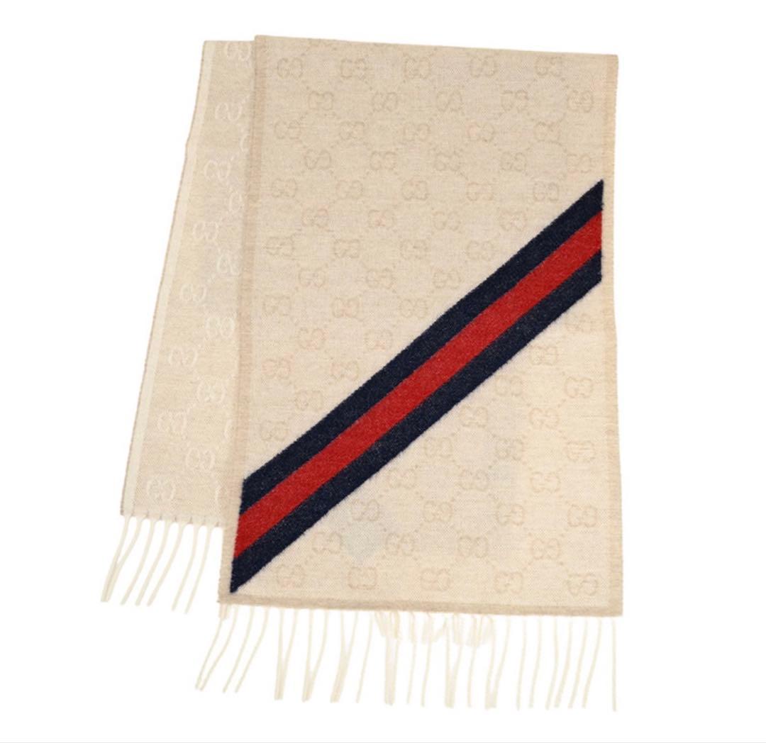 ゜*゜様 新品　グッチ　GUCCI マフラー　ショール　メンズ　レディース　ユニ