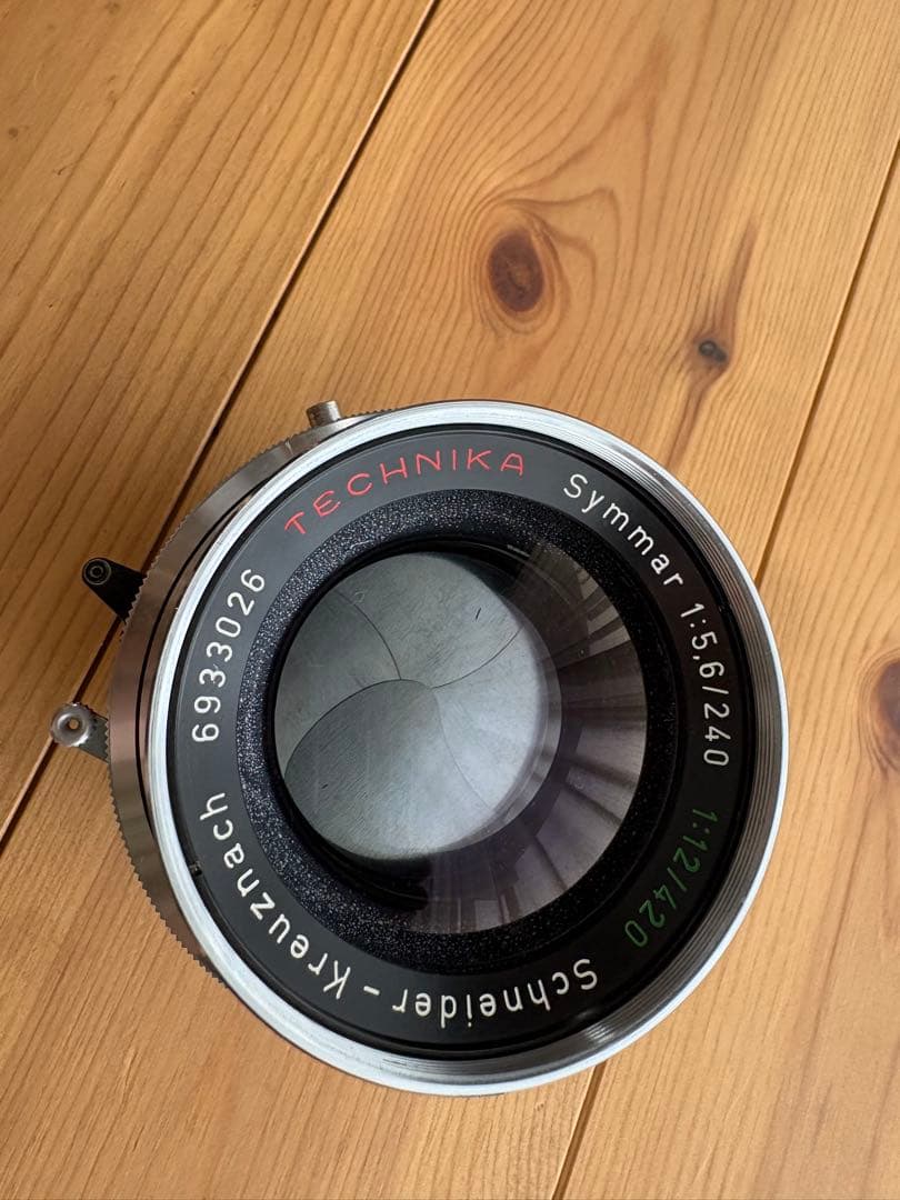 リンホフ　マスターテヒニカ用レンズ　　Symmar 1:5.6/240