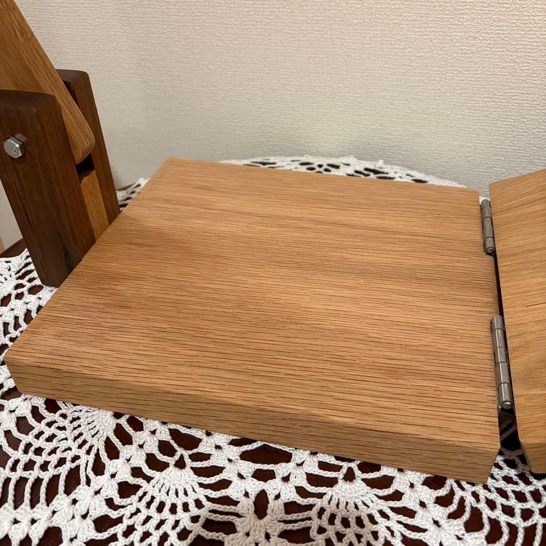 レア★アメリカ製　トルティーヤプレス　オーク/ウォルナット無垢材　ハンドメイド