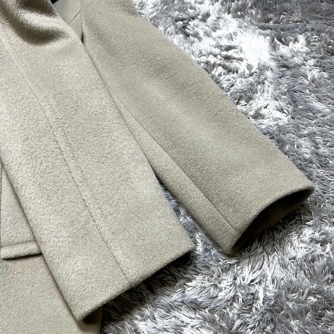 セオリー 現行タグ ショート ダブルフェイス ウールコート　XS相当　美品