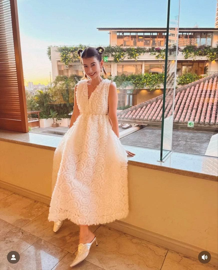 Bibiy. NOELLE SHEER DRESS チュール ワンピース