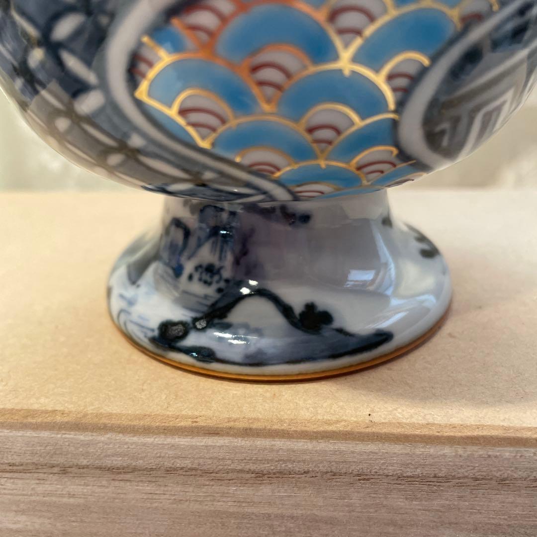 京焼　清水焼【瑞昭窯】高台　小鉢　五客組