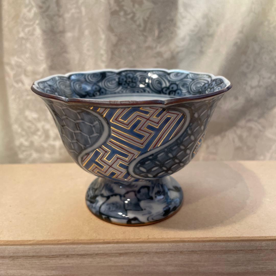 京焼　清水焼【瑞昭窯】高台　小鉢　五客組