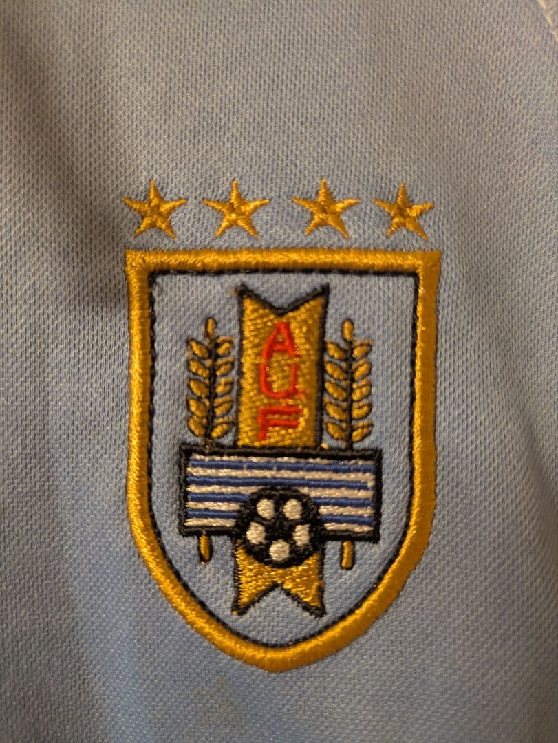 02年日韓WP ウルグアイ代表 20 レコバ　インテル　正規オーセンティック