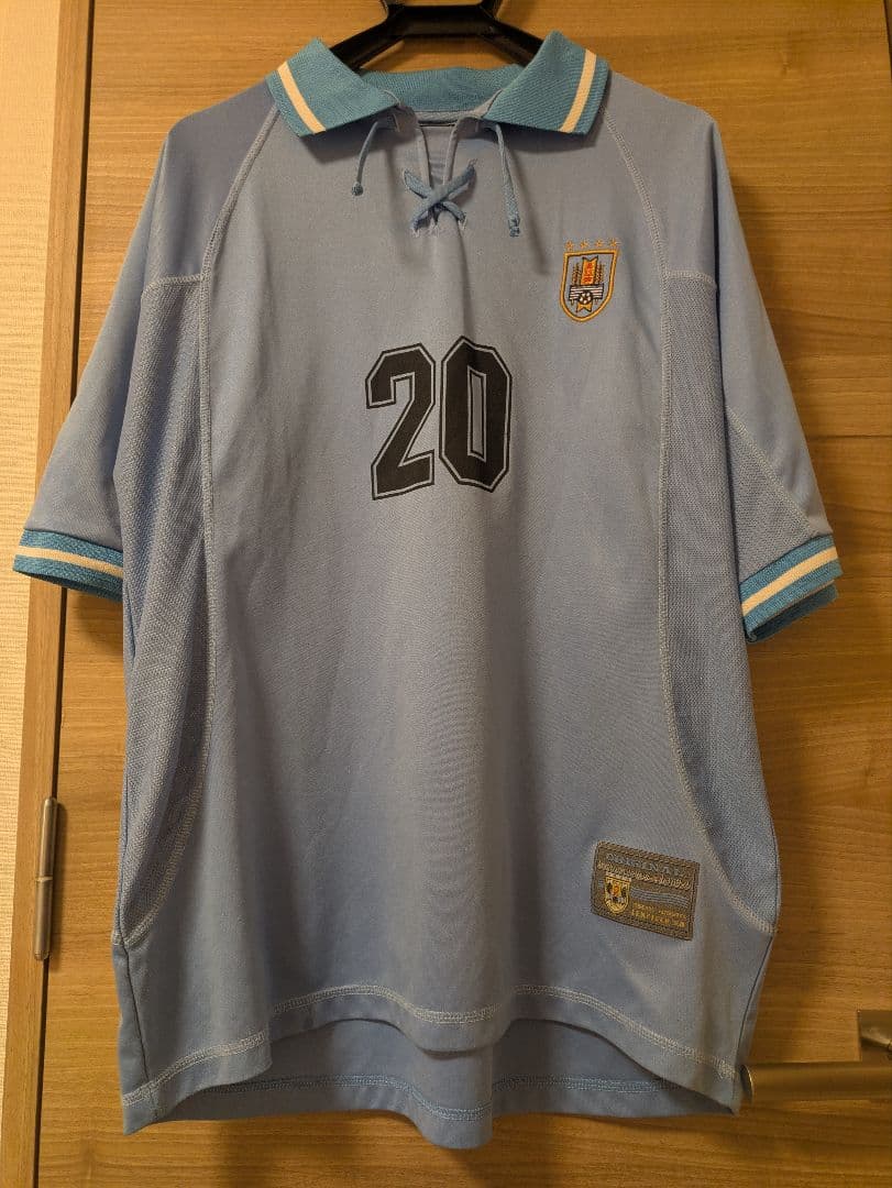 02年日韓WP ウルグアイ代表 20 レコバ　インテル　正規オーセンティック
