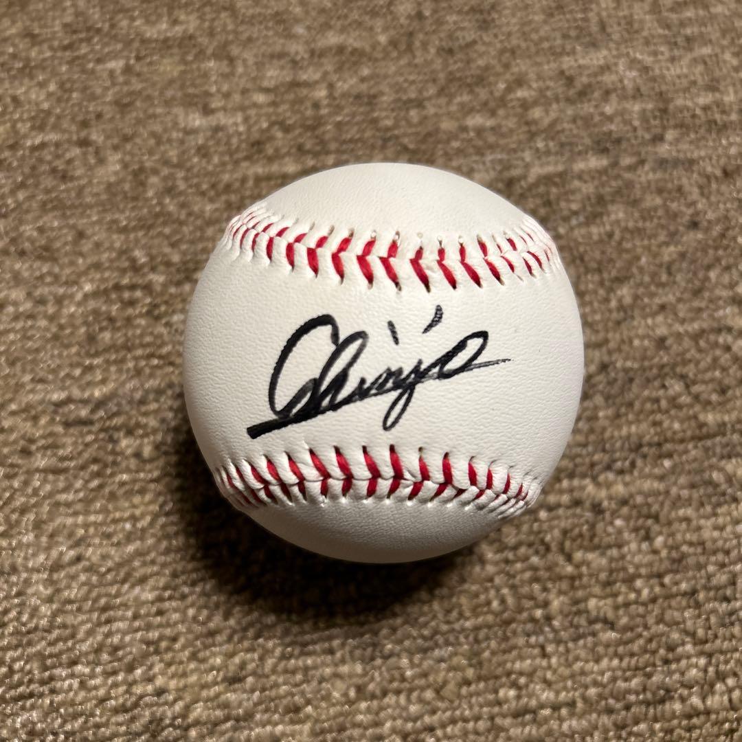 新庄剛志 直筆サインボール 北海道日本ハムファイターズ 監督サイン入り野球