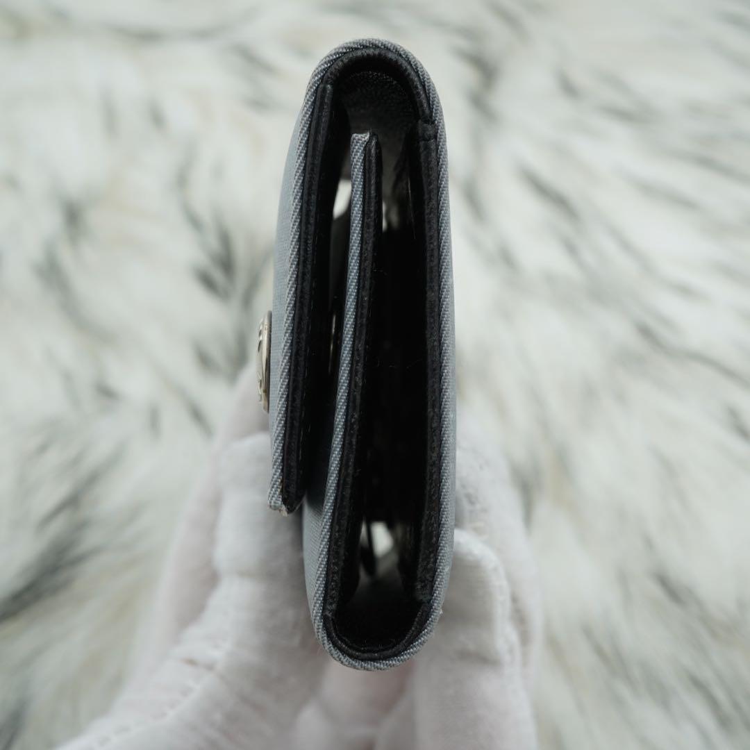 極美品　箱付き　PRADA プラダ　キーケース　ナイロン　ライトブルー　希少