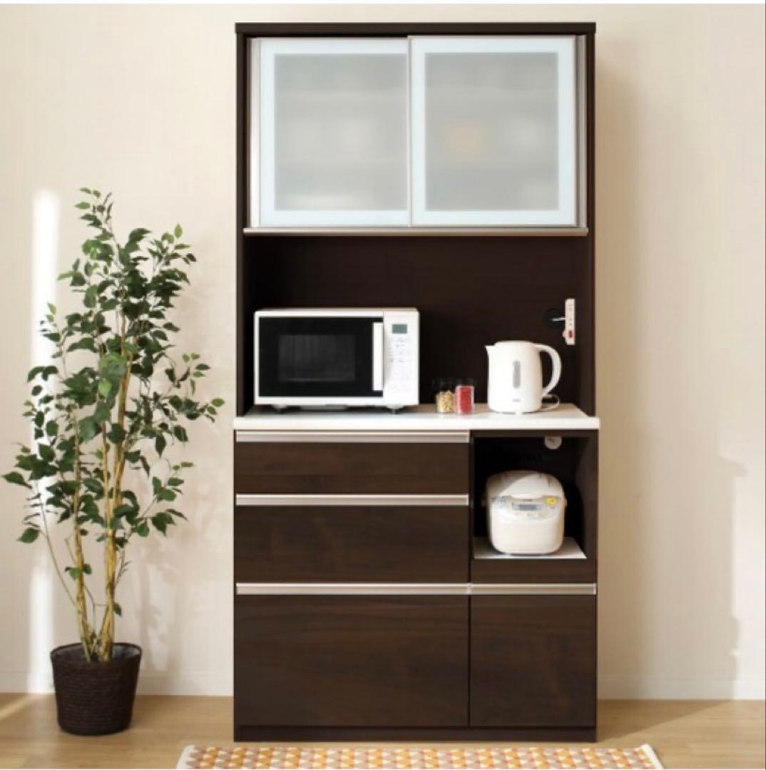 ニトリ　キッチンボードアルミナ2 100KBDBR