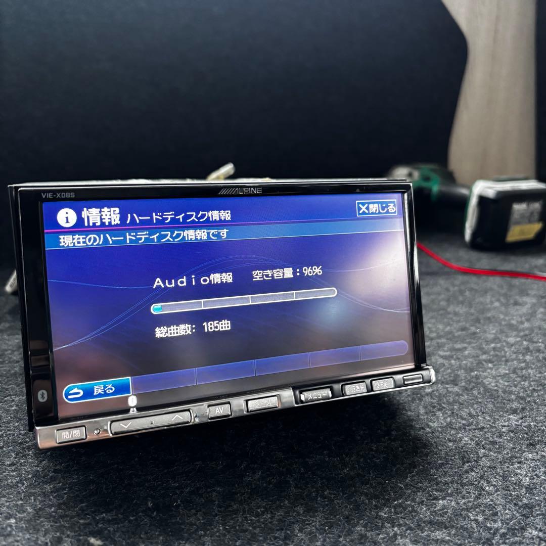 海*斗様 ALPINE VIE-X08S カーナビ
