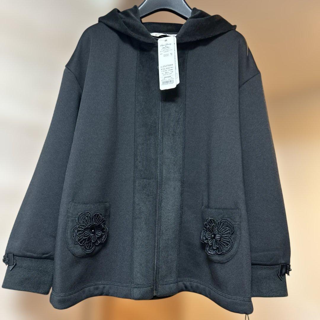 半額以下♡25秋冬新品タグ付き♡スーパービューティー裏起毛パーカー