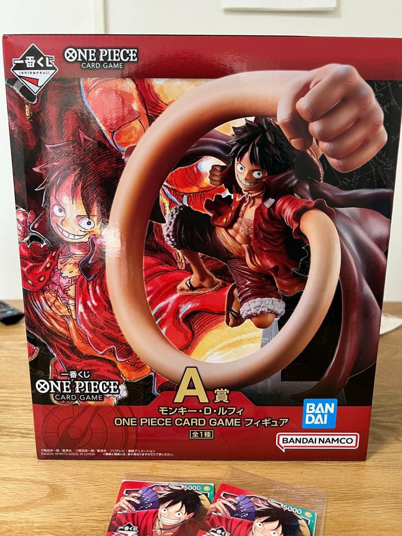 ワンピース　1番くじ　A賞　プロモカード2枚