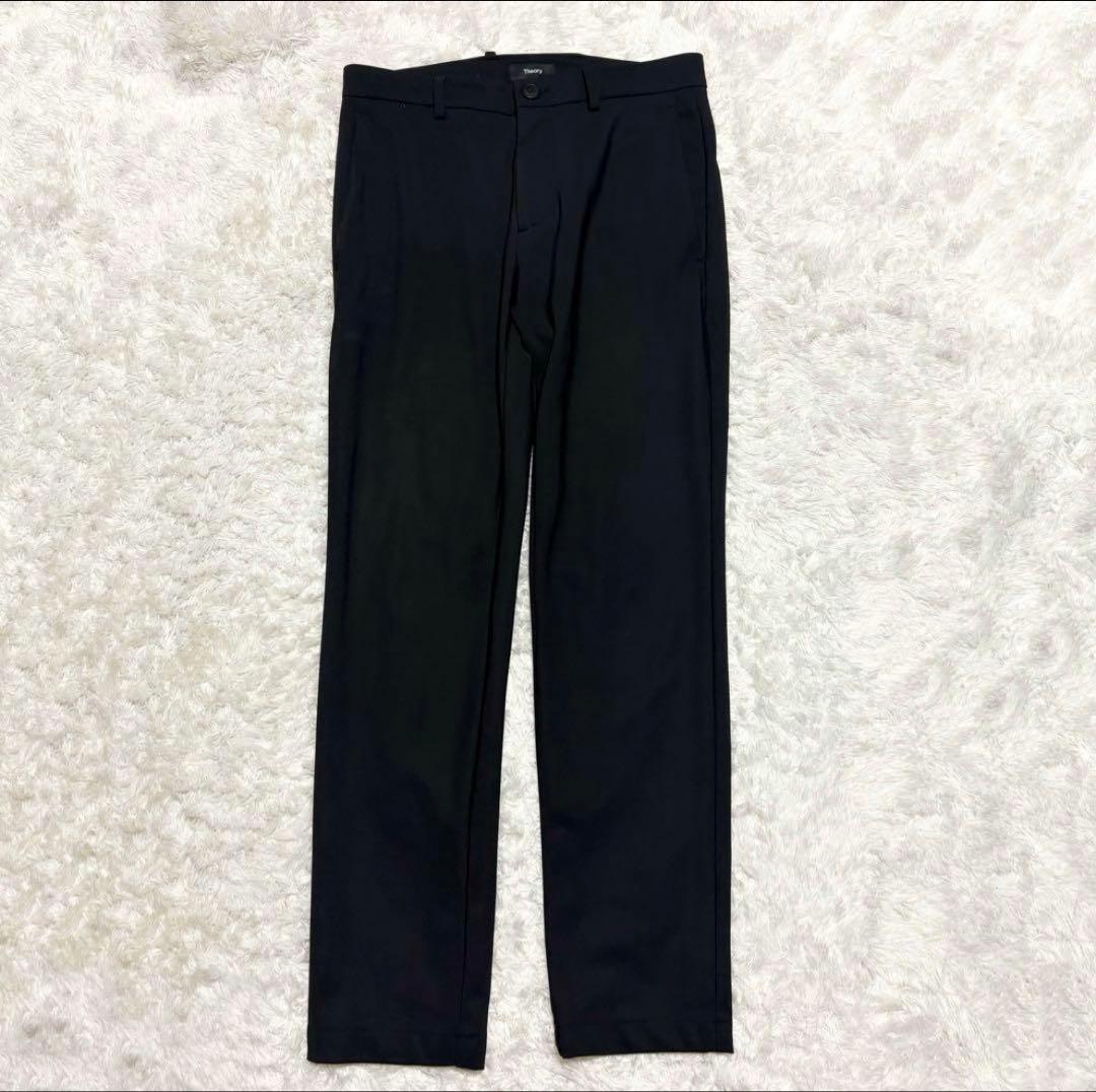 セオリー　2023年モデル　イージー　トラベルスーツ　カジュアル　伸縮性　黒　S