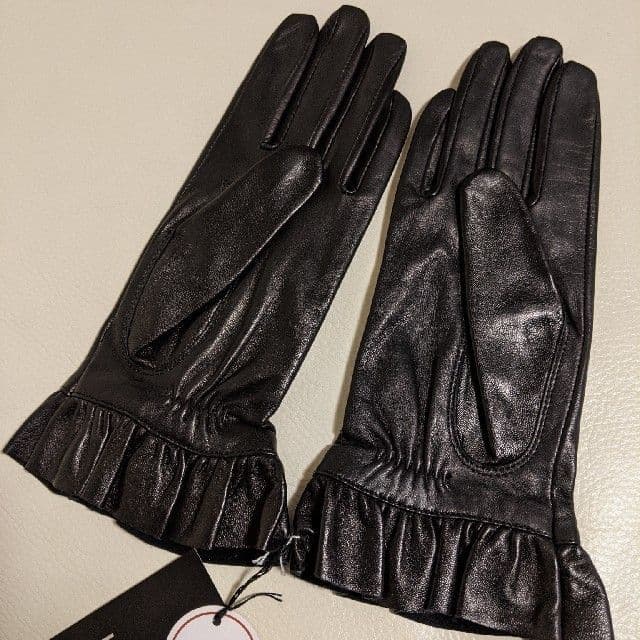 ランバンの羊革レディース手袋