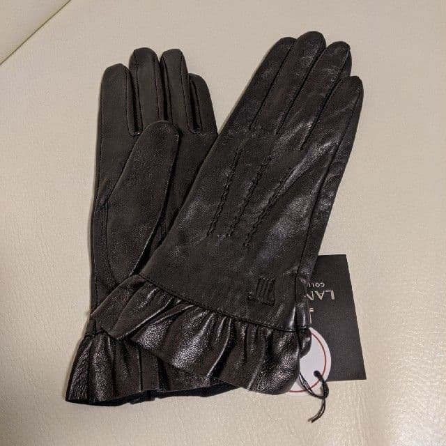 ランバンの羊革レディース手袋