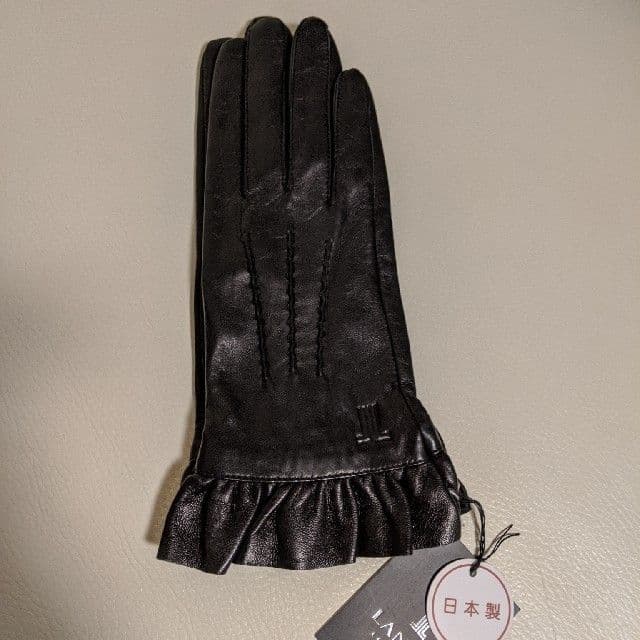 ランバンの羊革レディース手袋