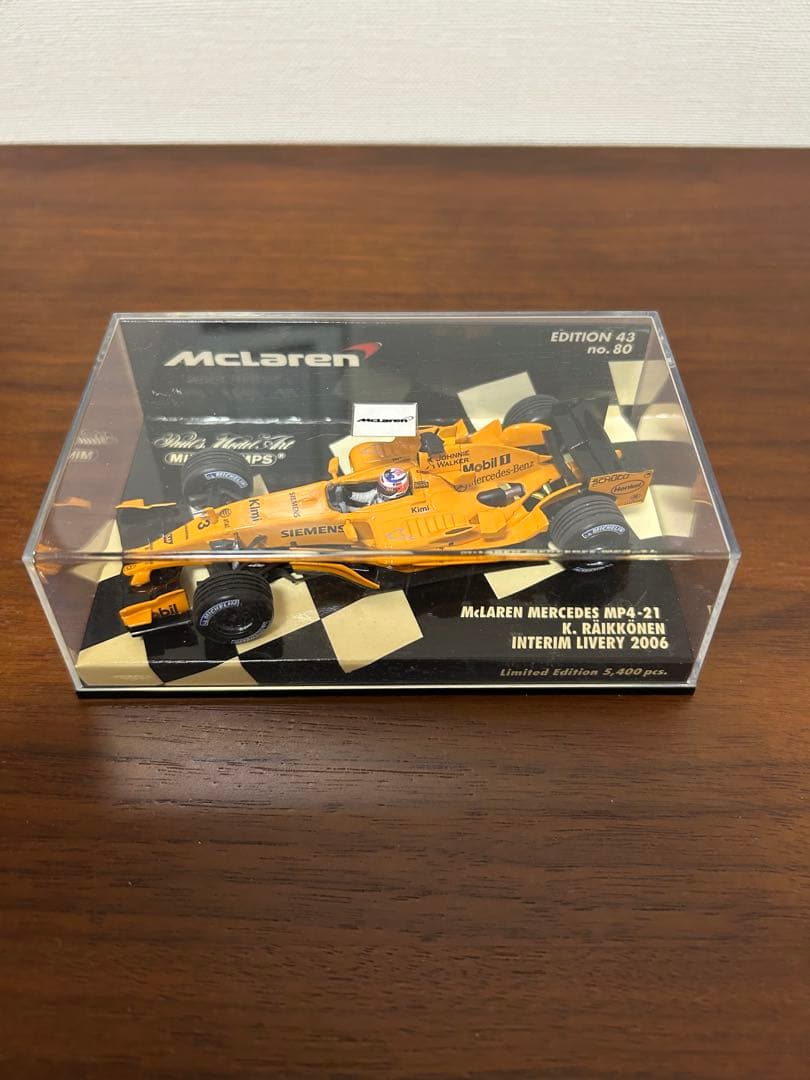 ミニチャンプス1/43 マクラーレンメルセデスF-1ミニカー10台