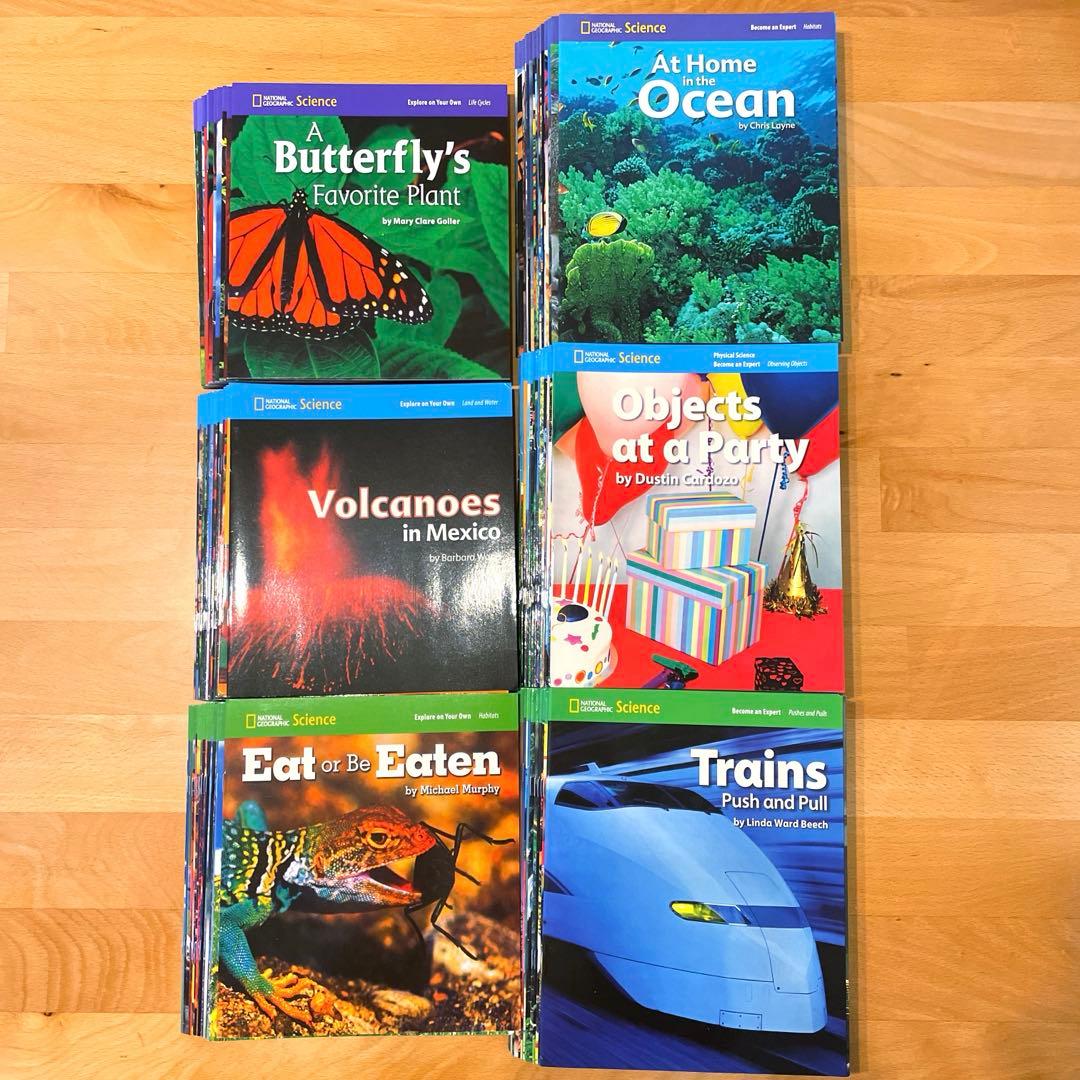 【全108冊】National Geographic Science【英語絵本】