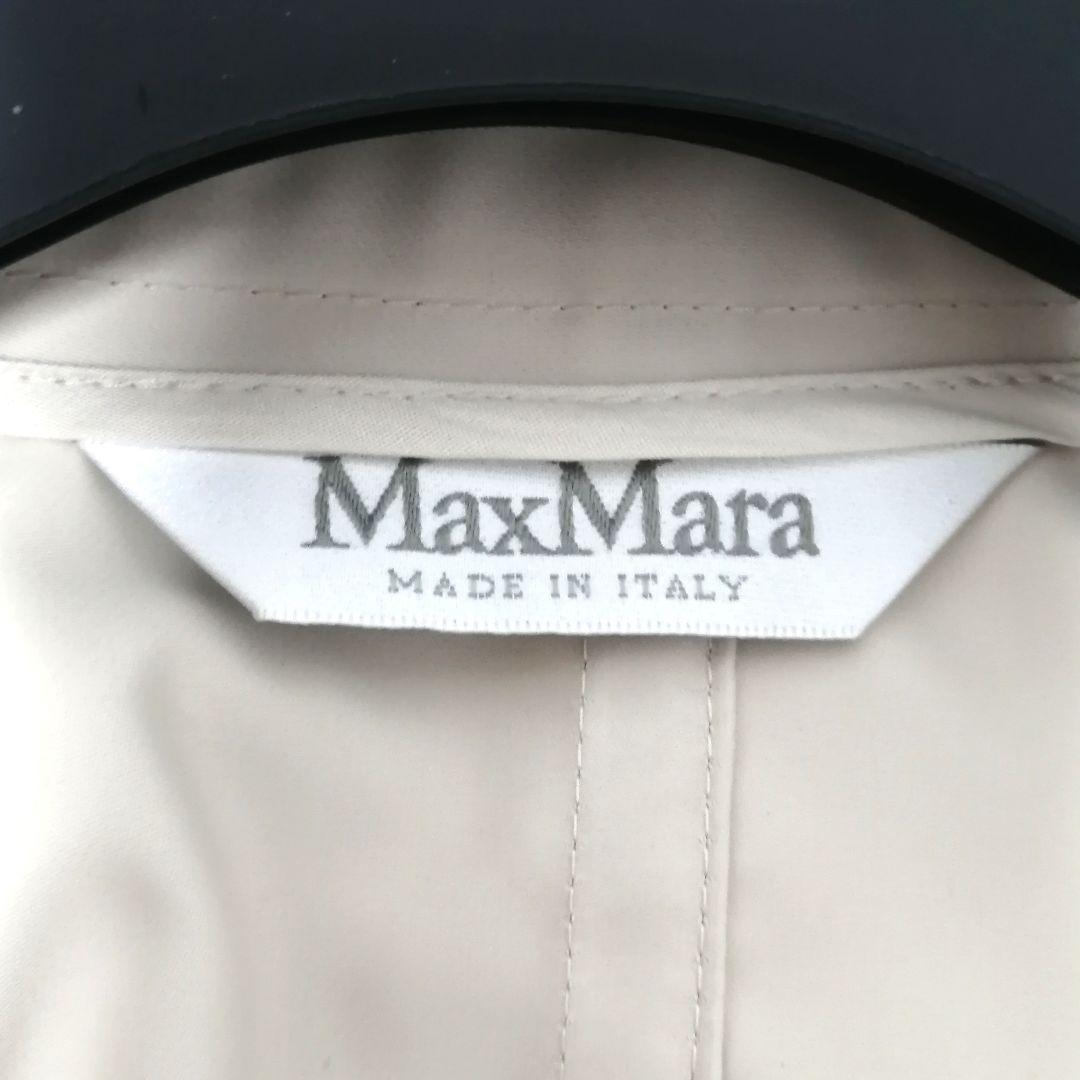 極美品✨ マックスマーラ　ポンチョ コート　近年モデル　白タグ　フリル　上品　F