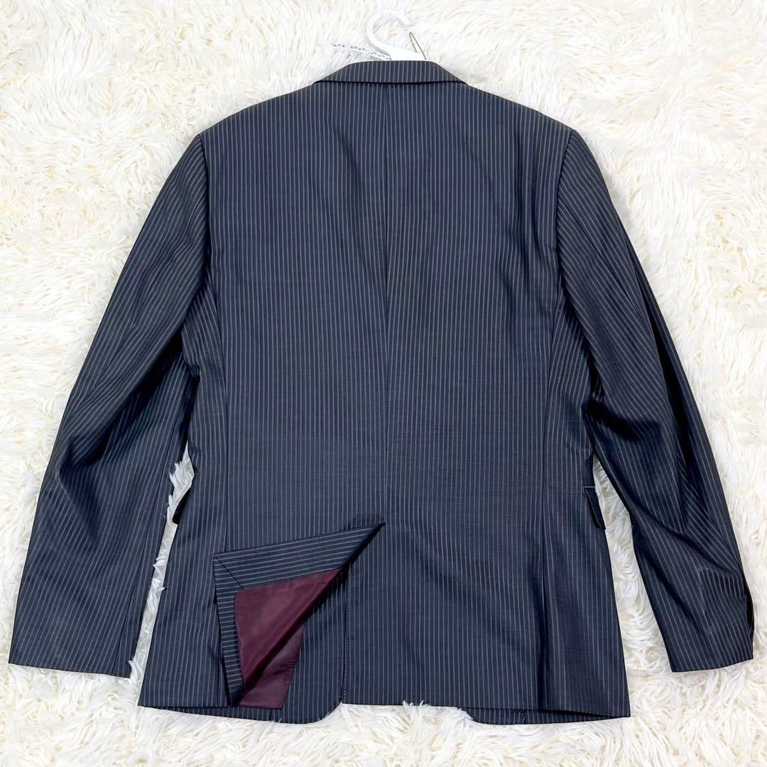 TAKEO KIKUCHI ストライプ ビジネススーツ ダークグレー サイズ3