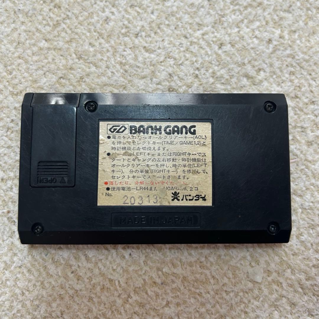 BANDAI BANK GANG 電子ゲーム レッド