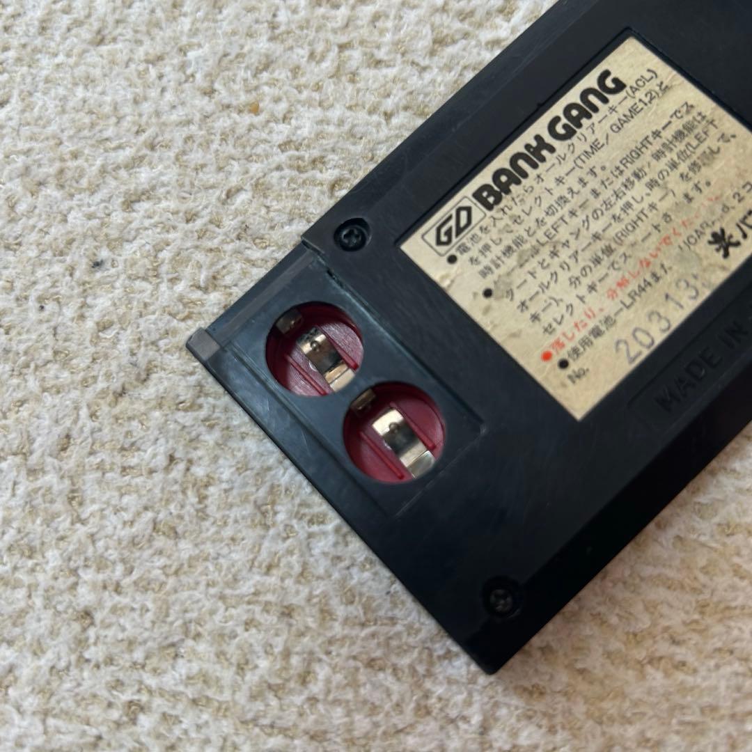 BANDAI BANK GANG 電子ゲーム レッド