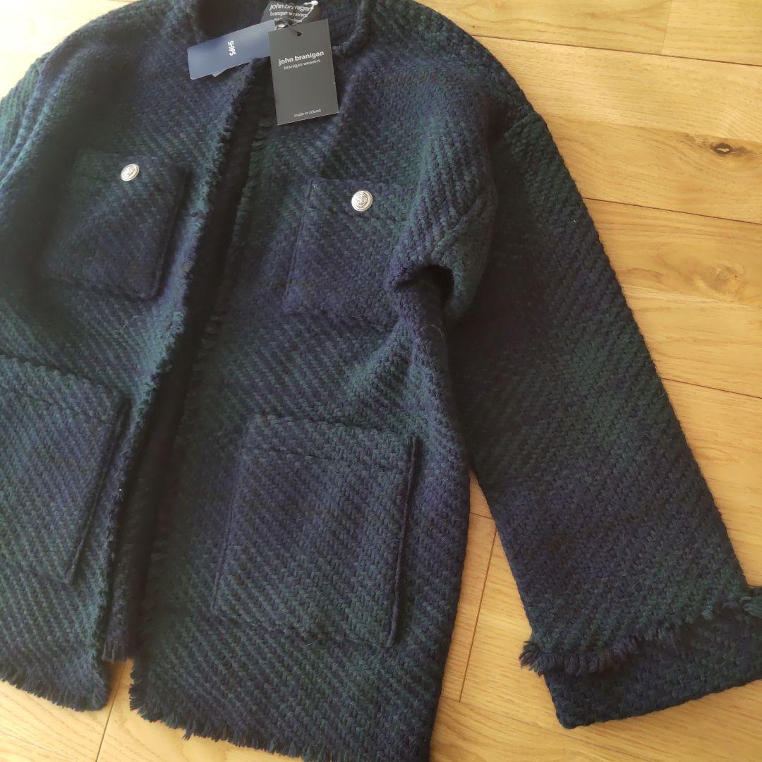 未使用　 john branigan　ships限定　フリンジニットジャケット