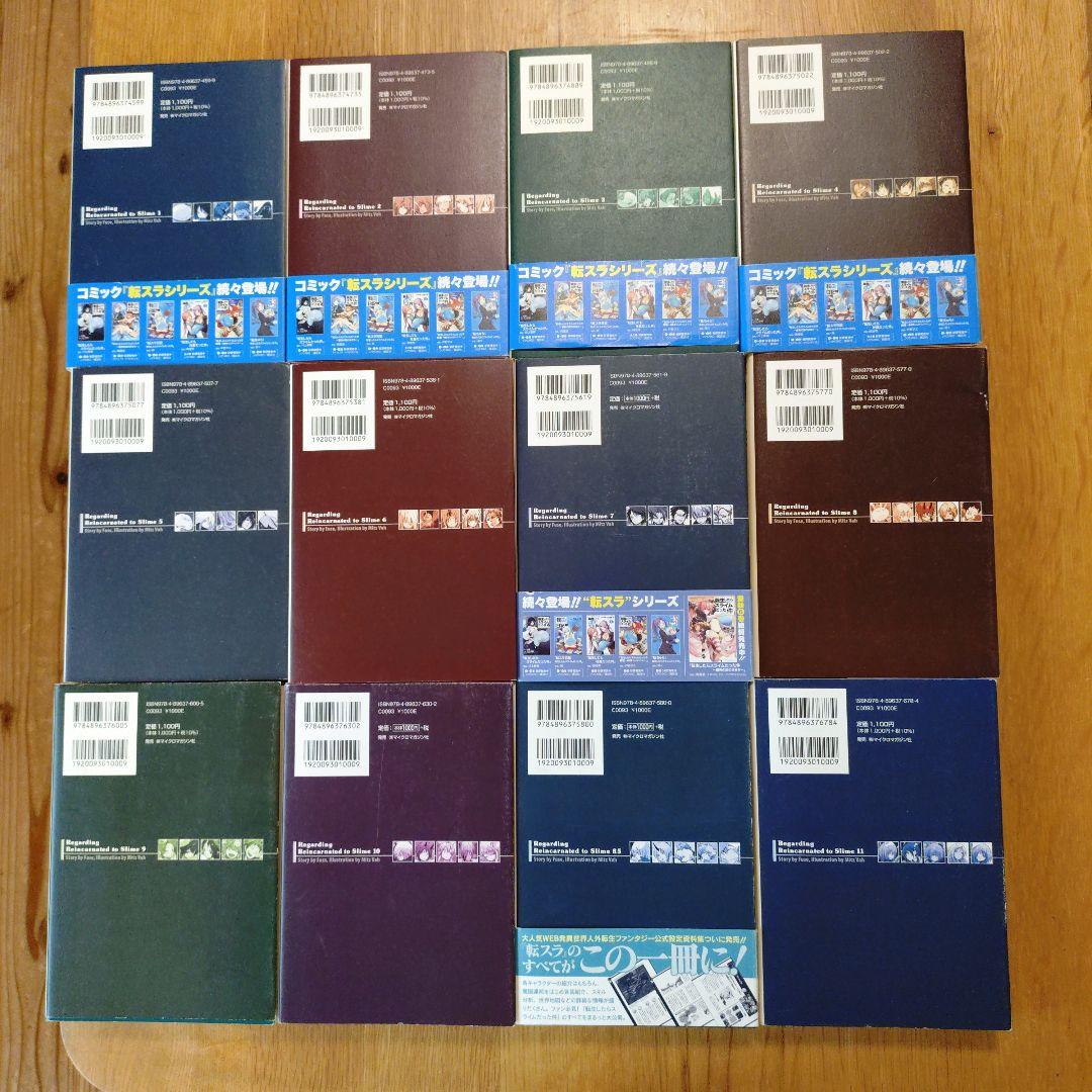 転生したらスライムだった件1〜21巻 公式設定資料集8.5と13.5付全23冊