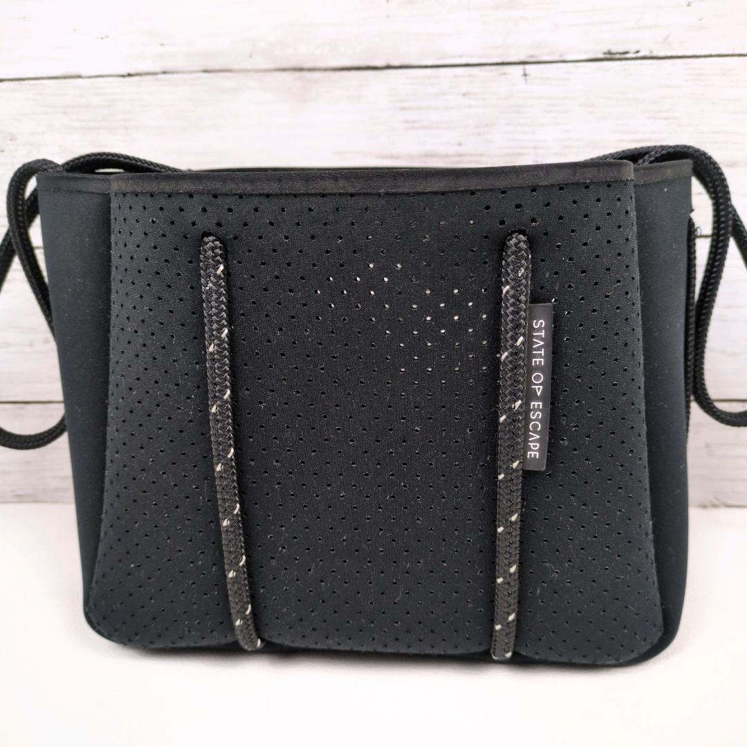 ステイトオブエスケープ プティ 2way ショルダーバッグ ブラック
