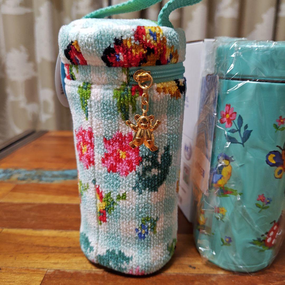 FEILER ミントグリーン 水筒ハイジ柄