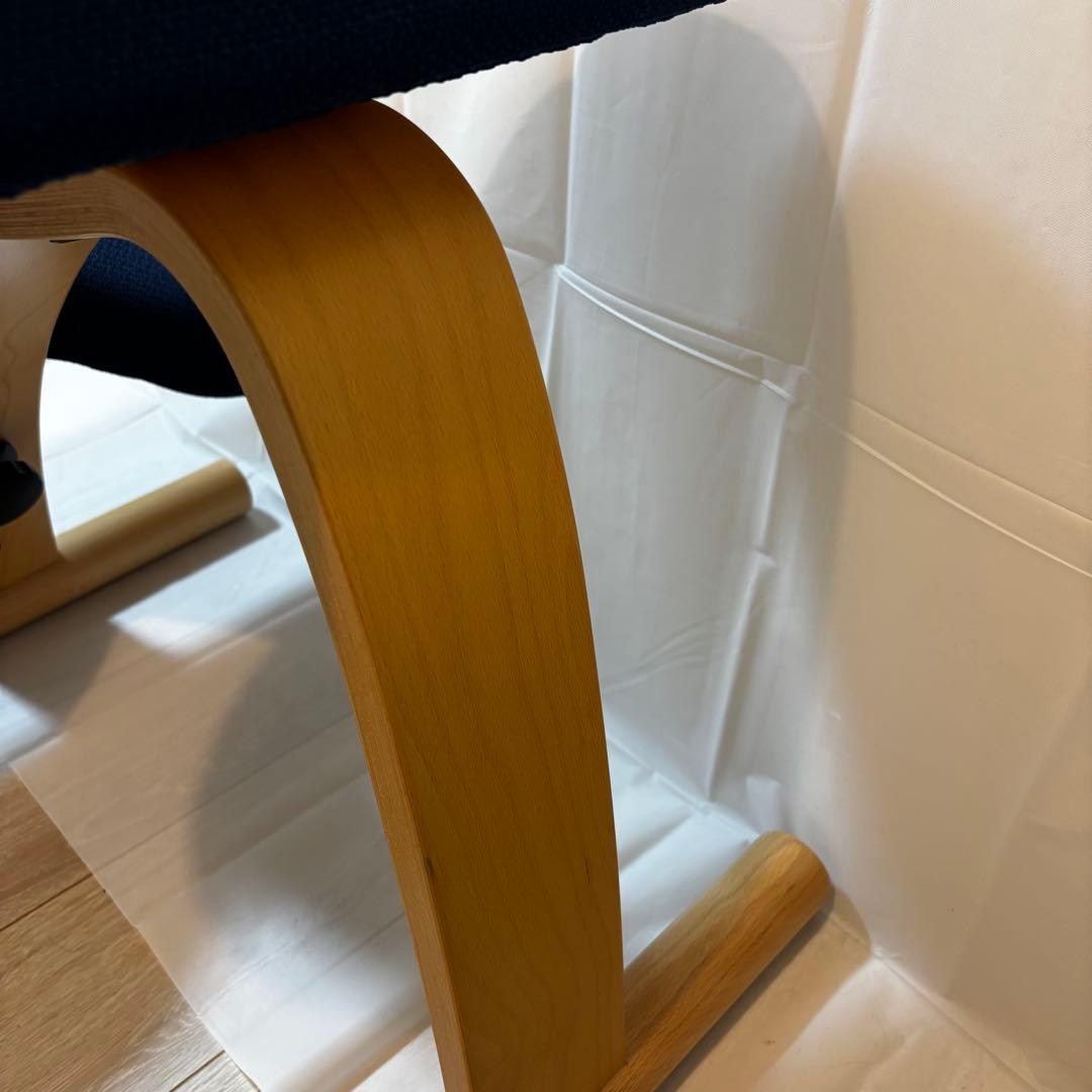 【美品】Balans Easy バランスイージー ネイビー 姿勢矯正チェア