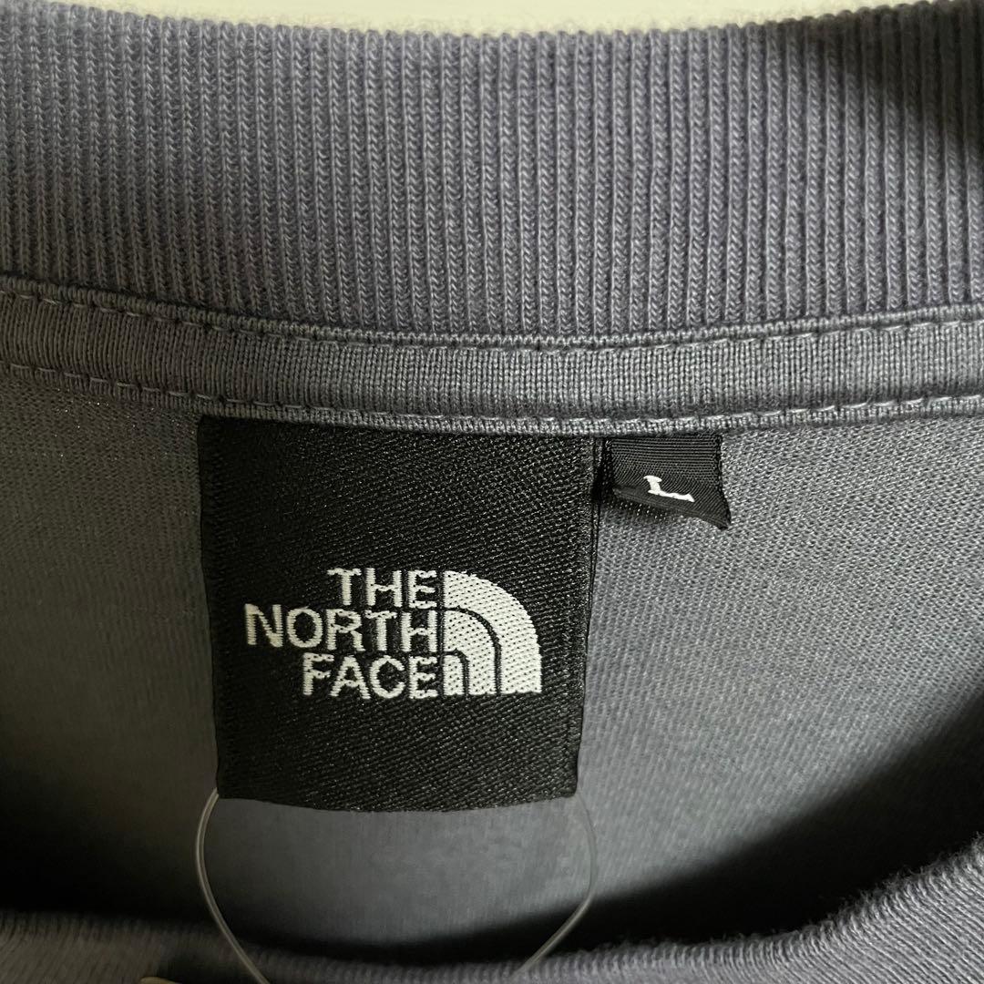 ノースフェイス直営店限定【L】Gradation Square Logo Tee