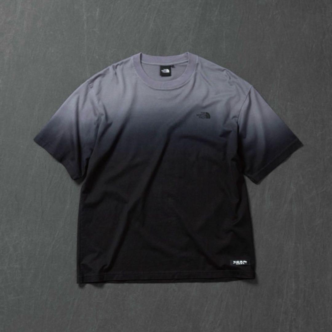 ノースフェイス直営店限定【L】Gradation Square Logo Tee