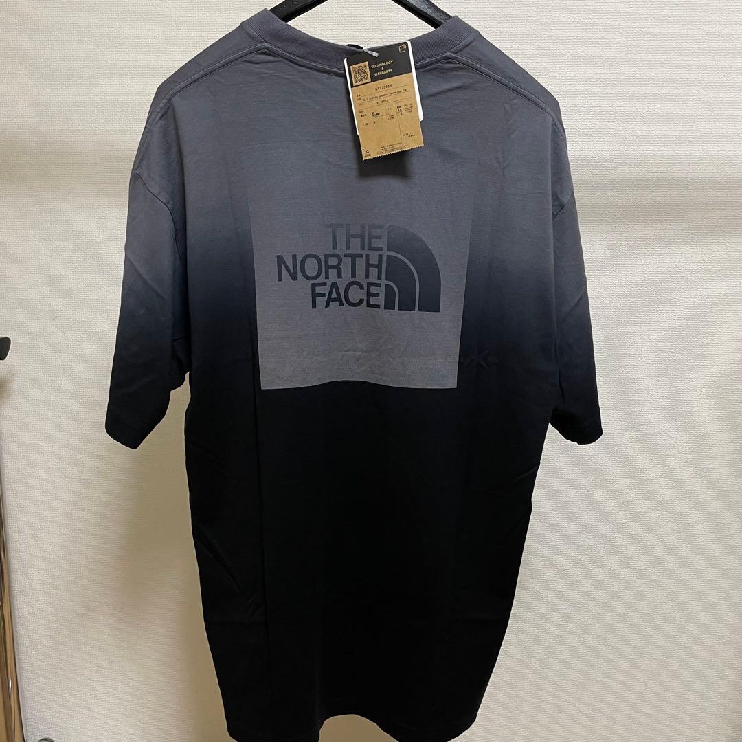 ノースフェイス直営店限定【L】Gradation Square Logo Tee