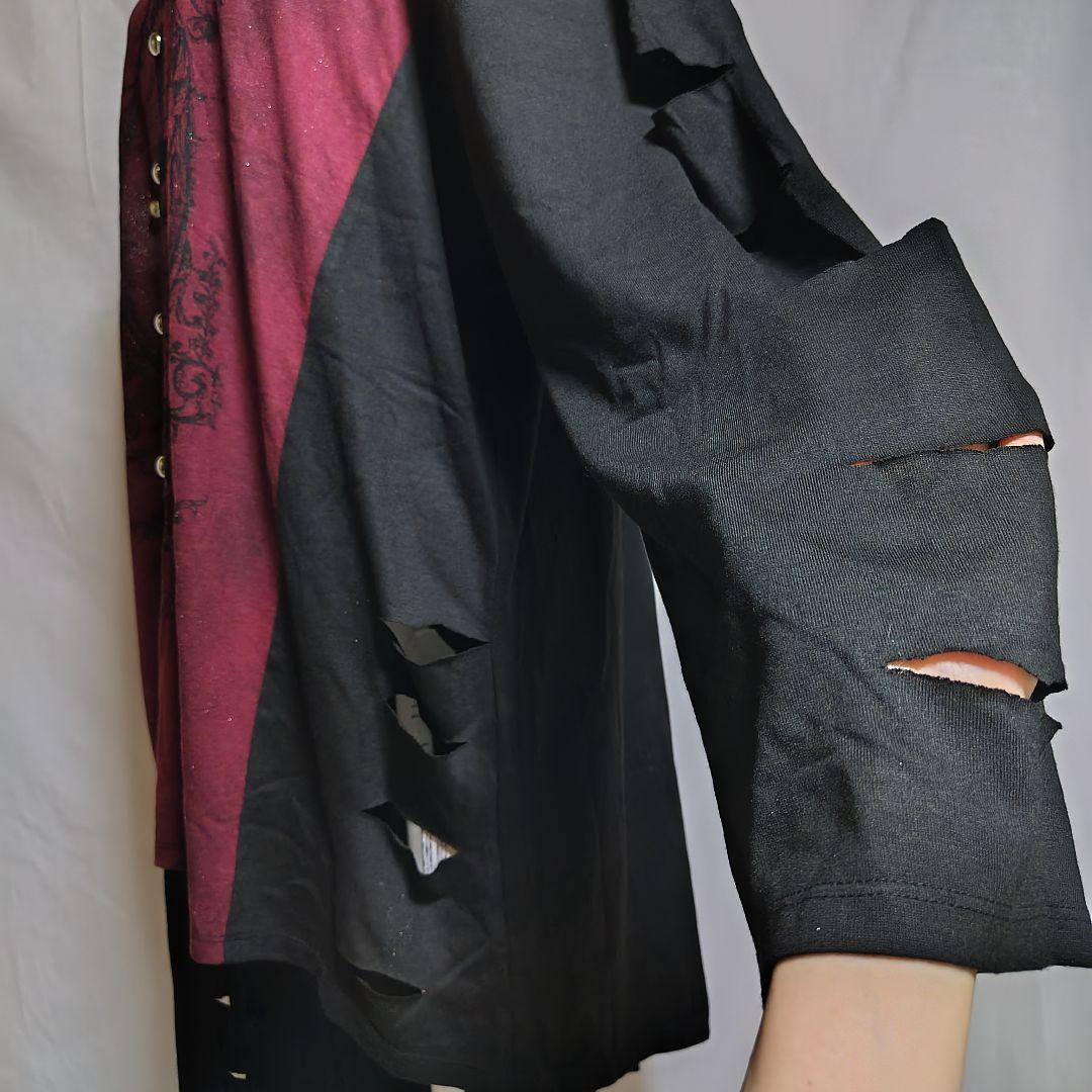 セックスポットリベンジ カスタム ラメ カットソー 長袖 y2k SEXPOT