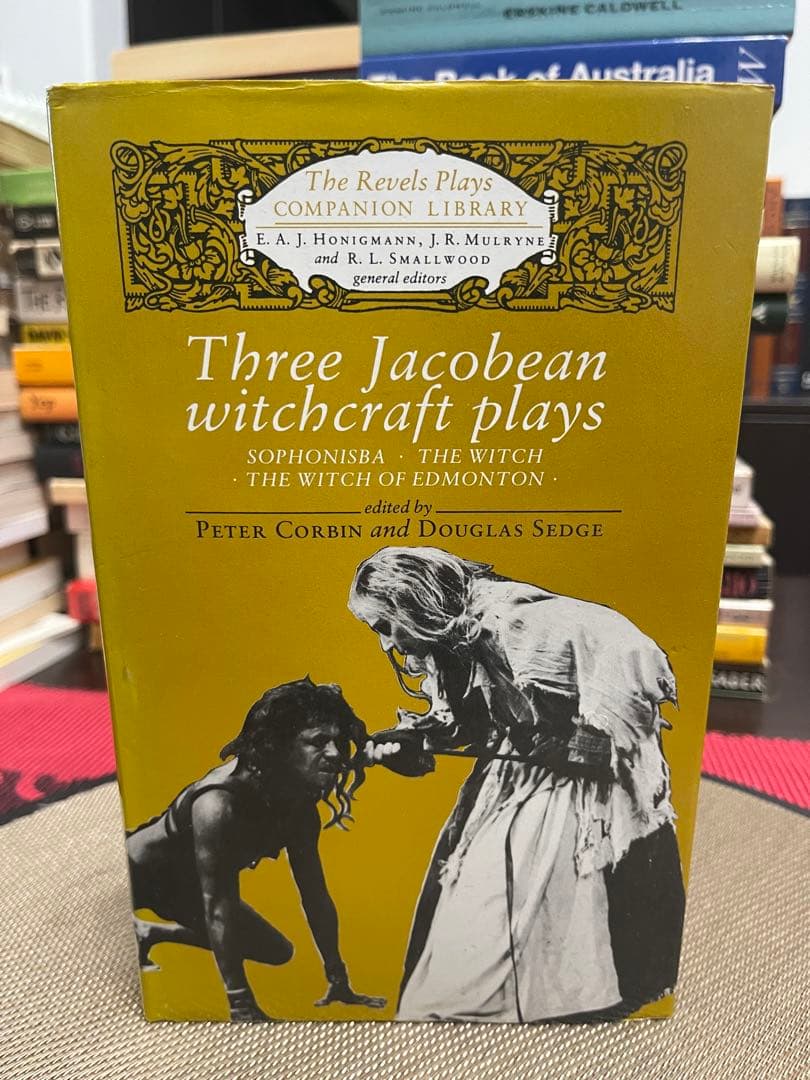 洋書 Three Jacobean Witchcraft Plays