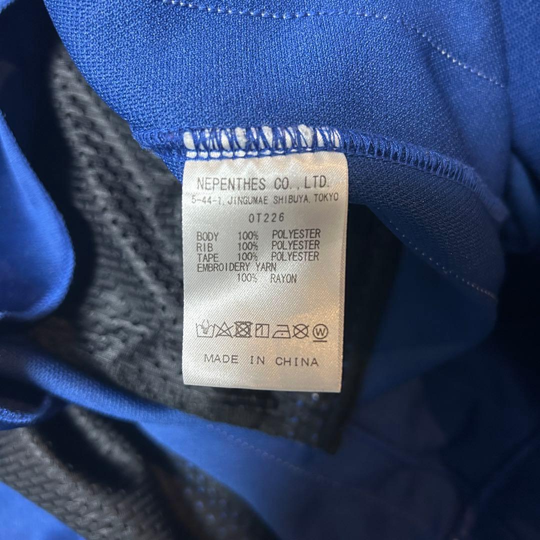 ム*ン様 Needles 24SS トラックジャケット　ロイヤル　ブルー　S