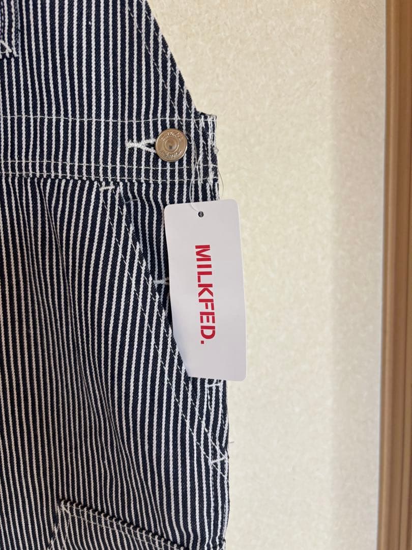 MILKFED ワークスタイルサロペットスカート　ワンピース