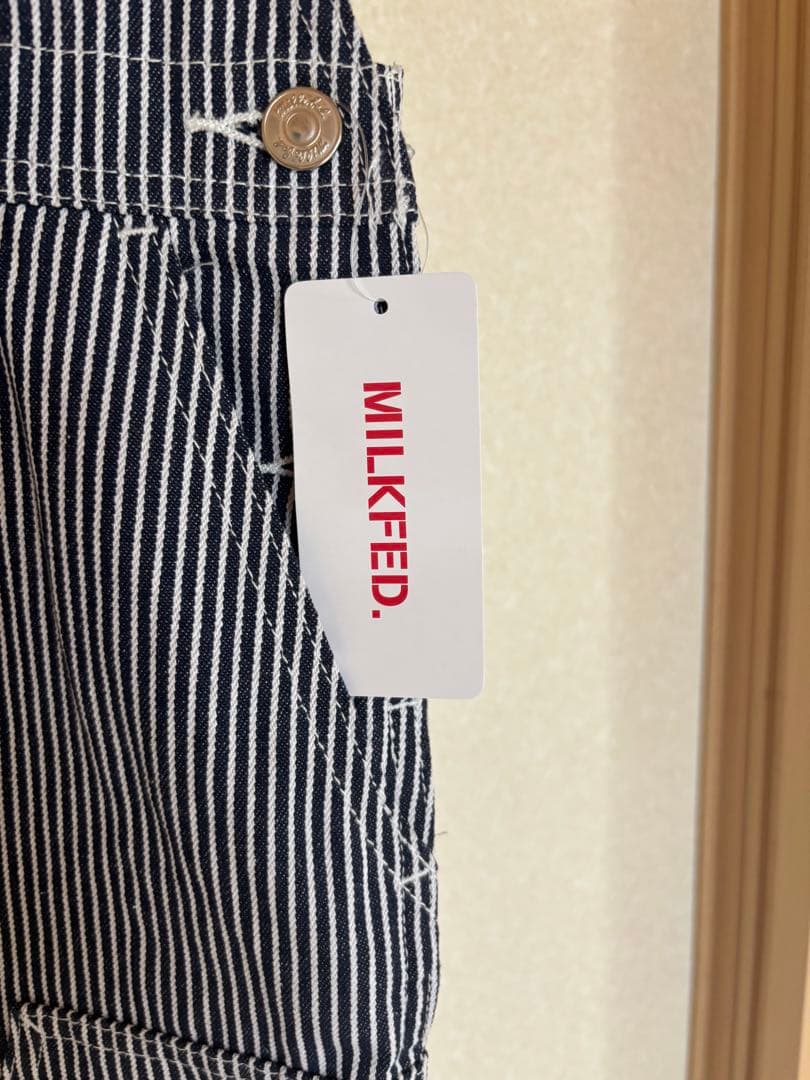 MILKFED ワークスタイルサロペットスカート　ワンピース